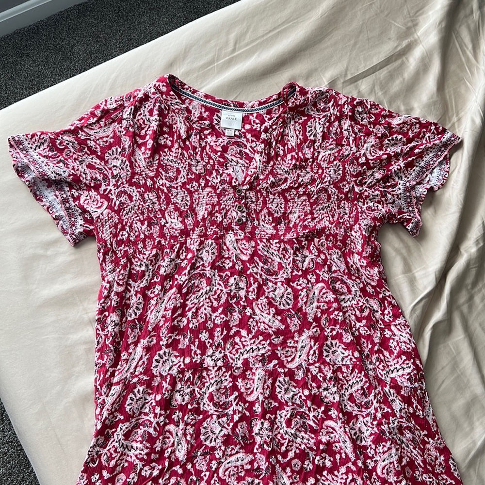 Knox Rose Floral Dress XXL